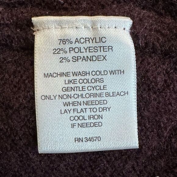 Hannah Cardigan Long Hooded Striped Size Small - Picture 7 of 8